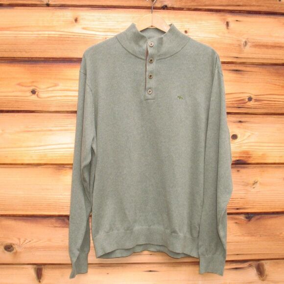 Mens Cotton Pullover Sweater - Picture 1 of 8